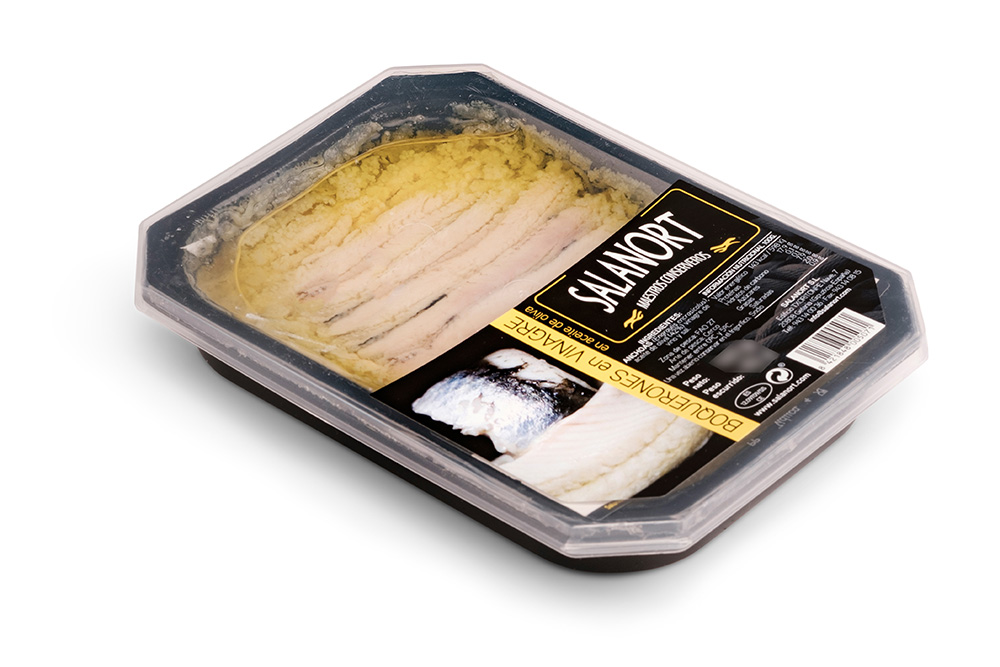Anchois marinés de la mer Cantabrique Salanort 210 g